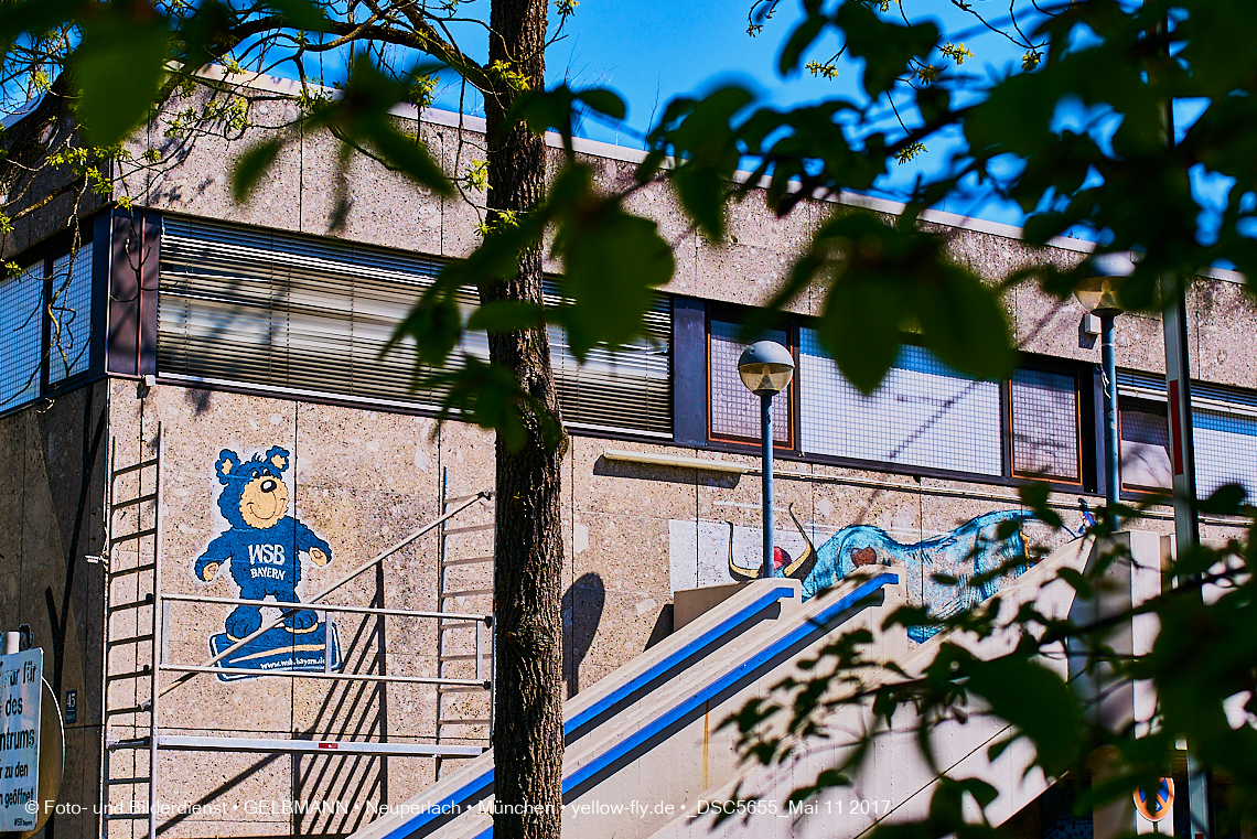 21.03.2017 - Abrissbaustelle Quiddezentrum in Neuperlach